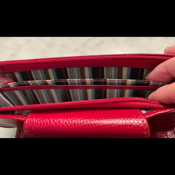 Cleo & Patel Paris red wallet - Picture 6 of 10